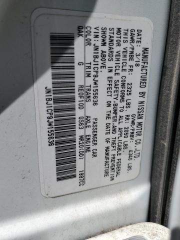 2018 NISSAN ROGUE SPT JN1BJ1CP9JW155636
