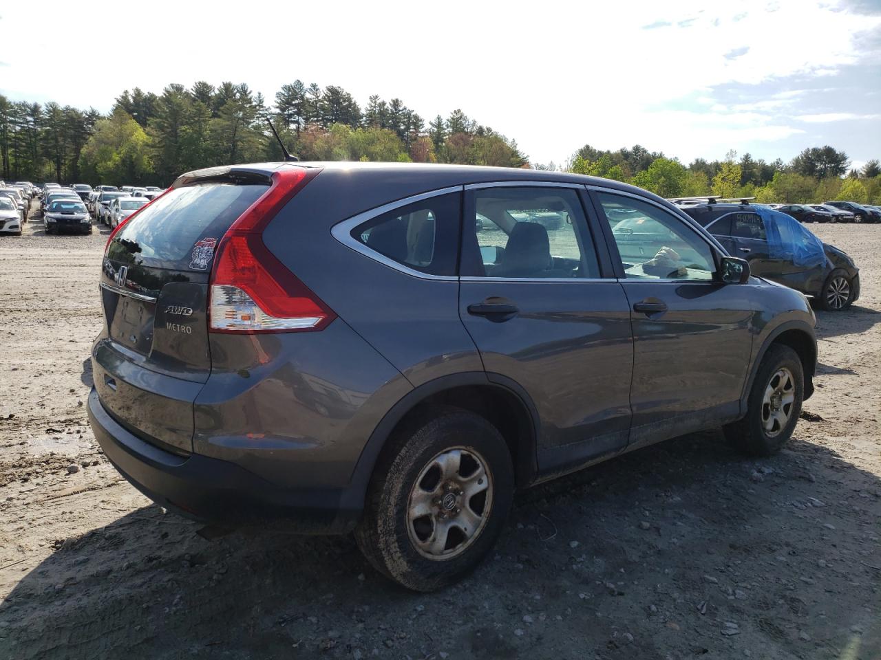 2HKRM4H35DH687762 2013 Honda Cr-V Lx