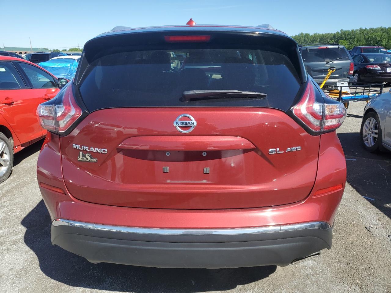 5N1AZ2MH6GN127513 2016 Nissan Murano S