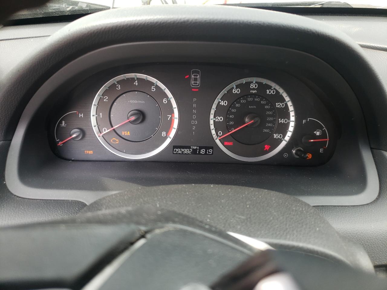 1HGCP36819A000721 2009 Honda Accord Exl