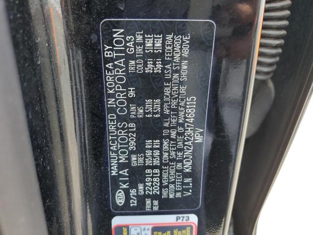 2017 Kia Soul VIN: KNDJN2A23H7468115 Lot: 55330364