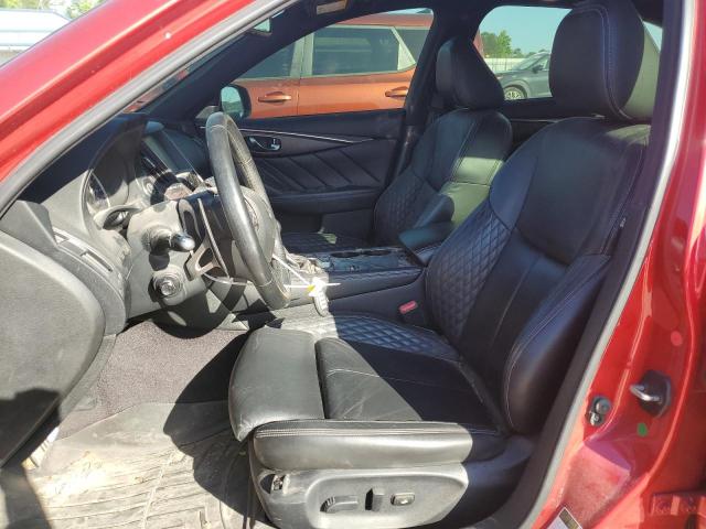 2017 Infiniti Q50 Red Sport 400 VIN: JN1FV7AP9HM850409 Lot: 56647774