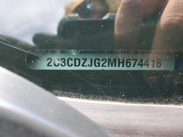 2021 DODGE CHALLENGER - 2C3CDZJG2MH674416