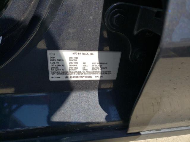 2023 TESLA MODEL Y - 7SAYGDEE5PF639810
