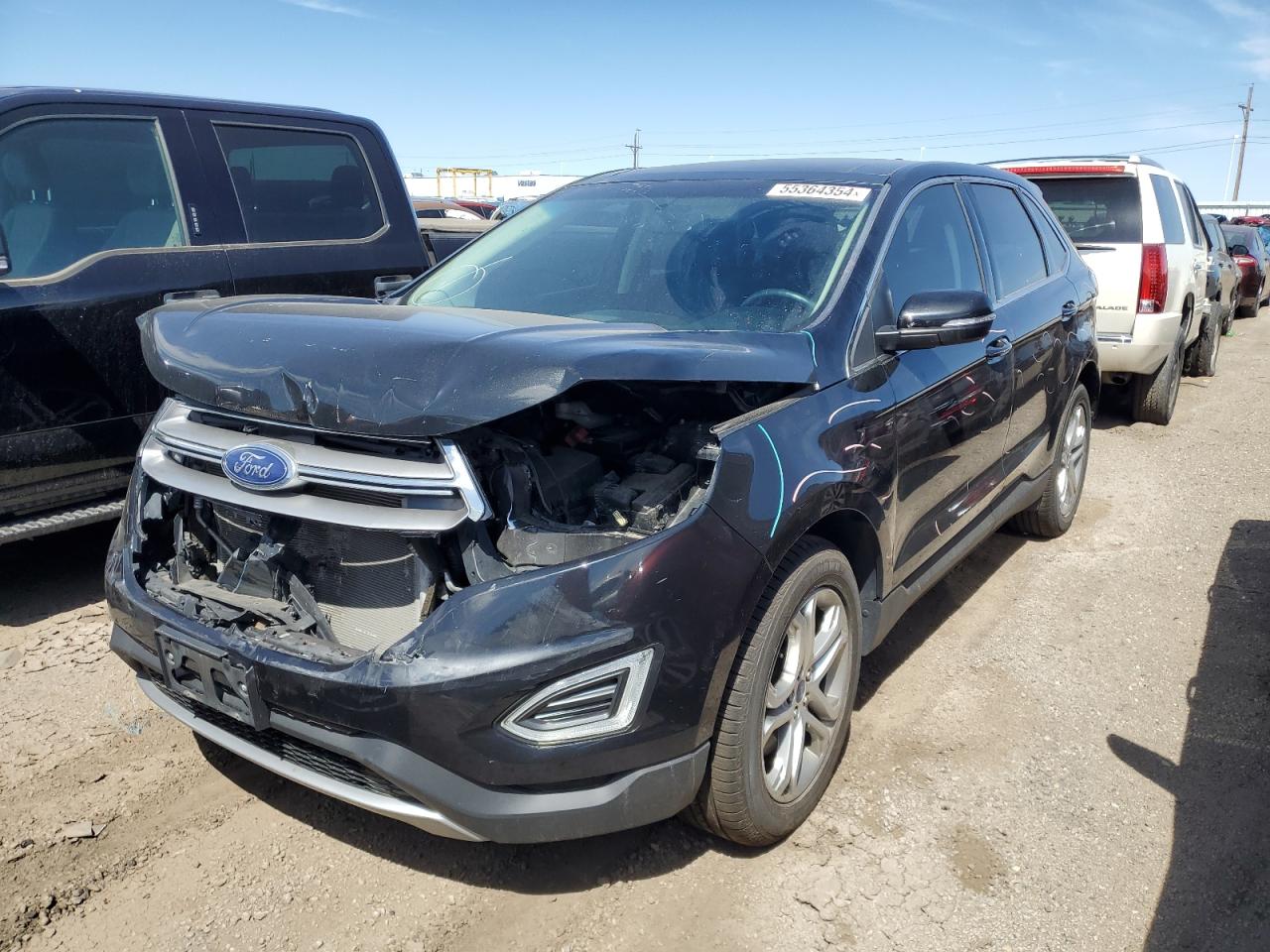 2FMTK4K98FBB56168 2015 Ford Edge Titanium