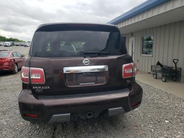 2020 Nissan Armada Sv VIN: JN8AY2NC4L9619393 Lot: 54650554