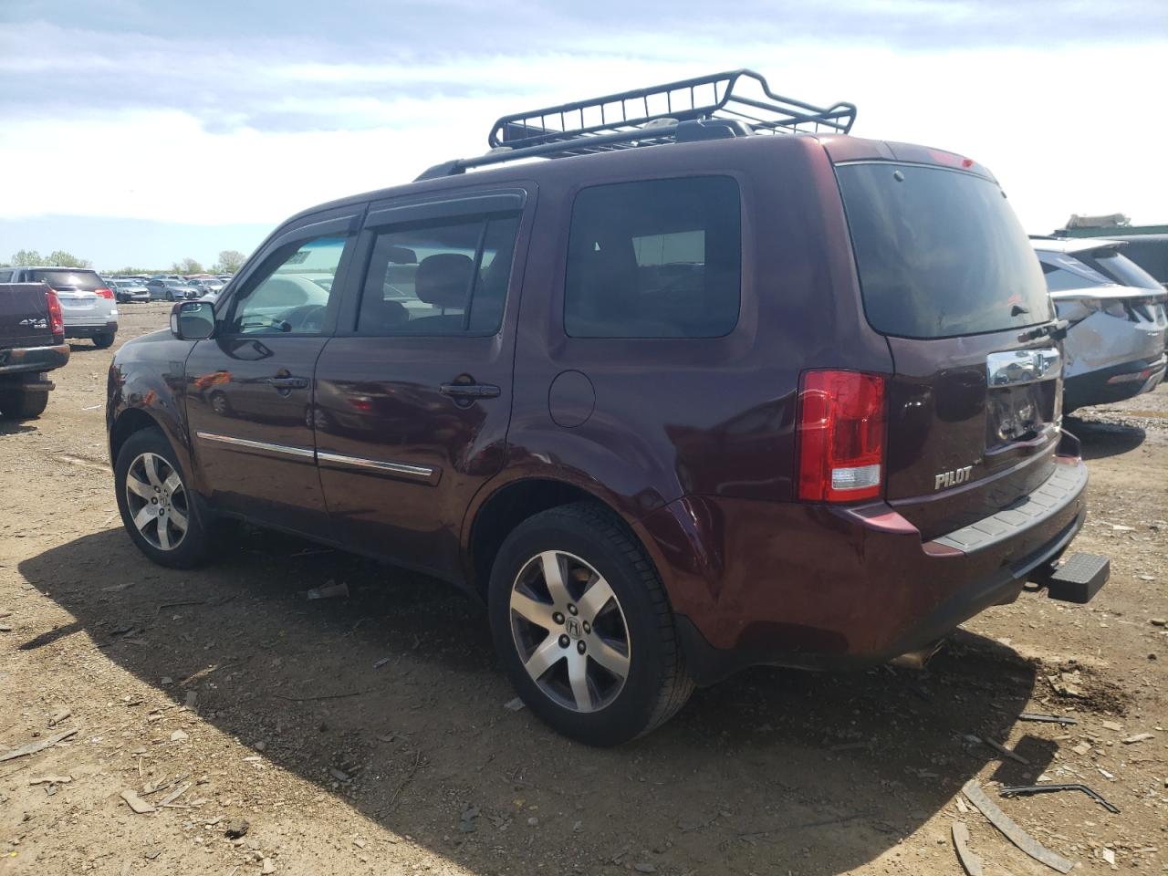 Lot #2568577758 2012 HONDA PILOT TOUR