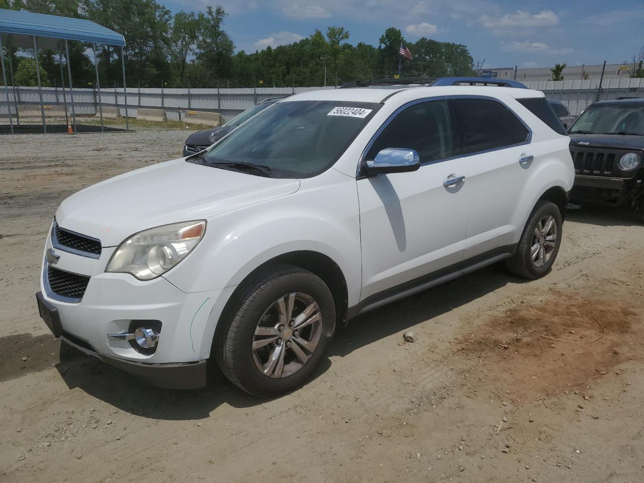 2012 Chevrolet Equinox Ltz vin: 2GNALFEK8C6207456