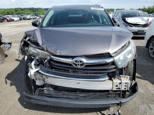 VIN 5TDJKRFH2FS146101 2015 Toyota Highlander, Xle no.5