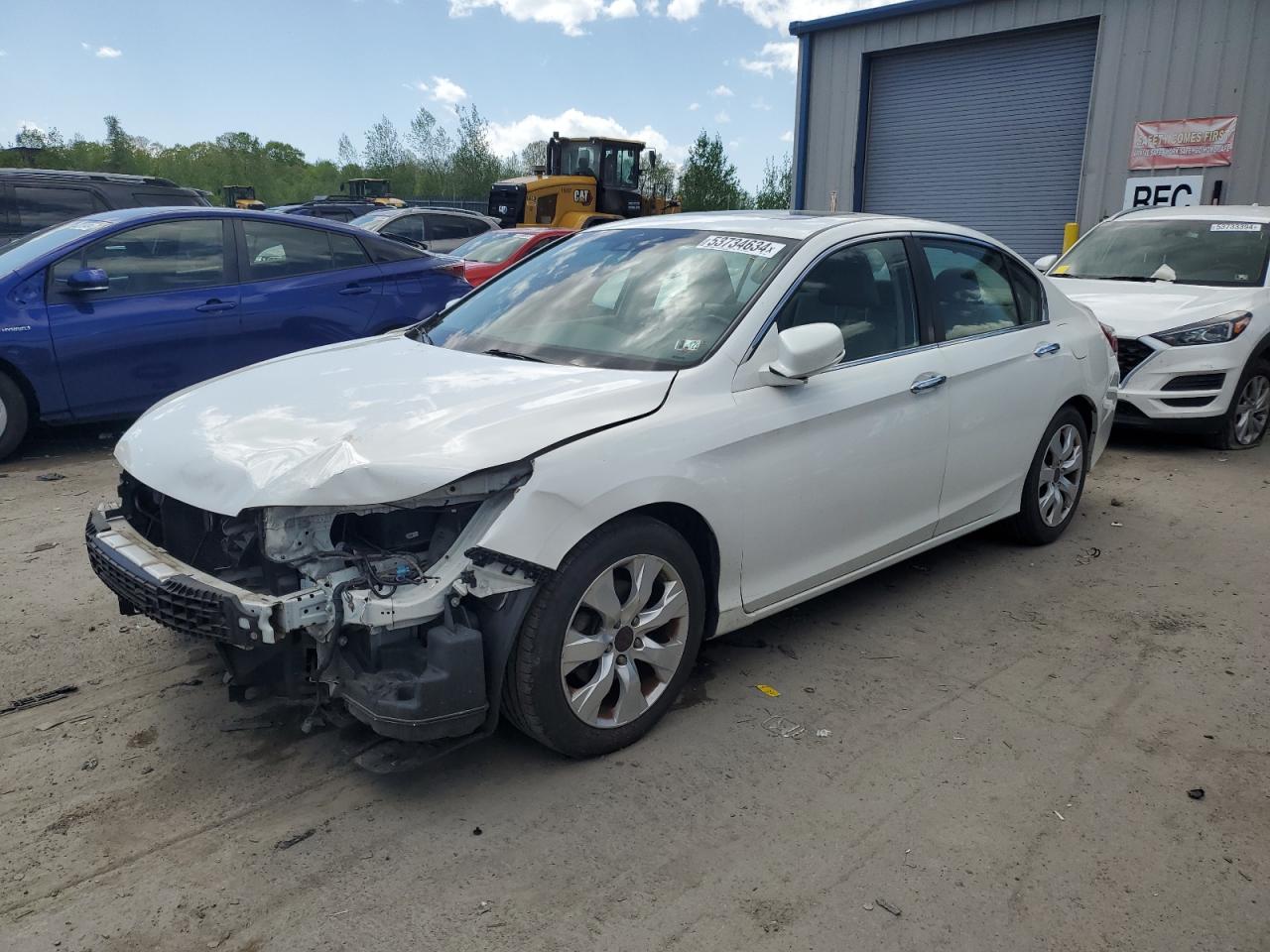 1HGCR2F80DA119616 2013 Honda Accord Exl