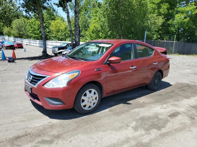 NISSAN VERSA S 2016 red  gas 3N1CN7AP7GL848038 photo #1