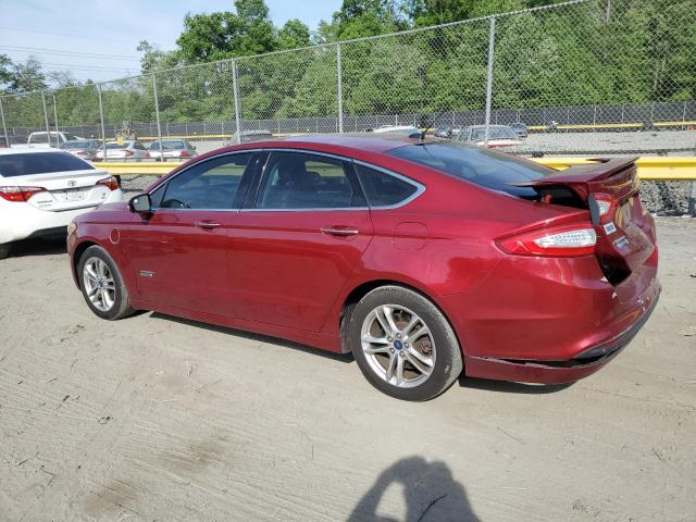 2016 Ford Fusion Titanium Phev VIN: 3FA6P0SU7GR287083 Lot: 53013534