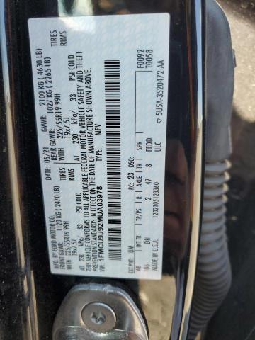 2021 Ford Escape Titanium VIN: 1FMCU9J92MUA03978 Lot: 55353844