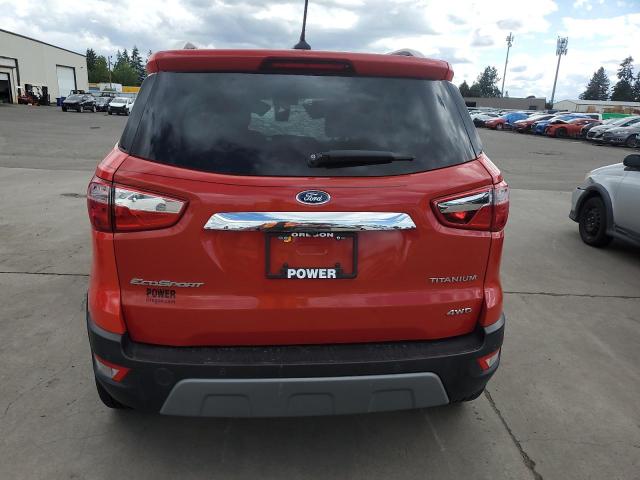 2020 Ford Ecosport Titanium VIN: MAJ6S3KL7LC353180 Lot: 56642834