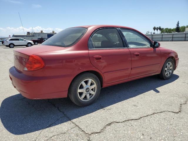 2002 Kia Spectra Base VIN: KNAFB121325128705 Lot: 54928014