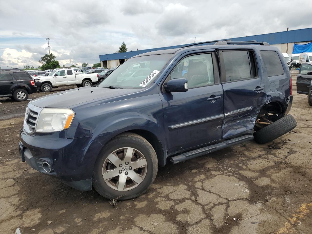 5FNYF4H99CB079802 2012 Honda Pilot Touring