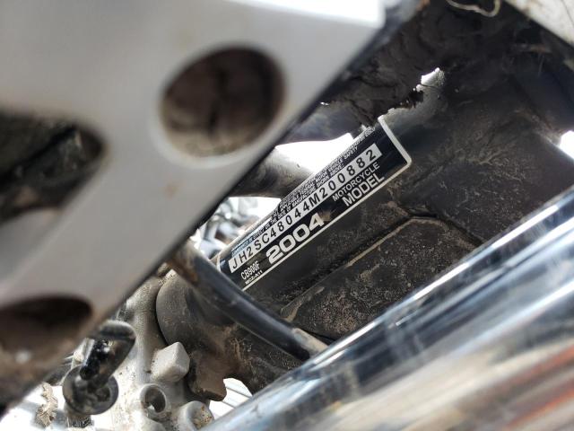 2004 HONDA CB900 F JH2SC48044M200882
