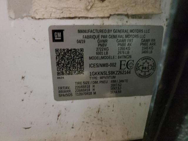 2019 GMC ACADIA SLE - 1GKKNSLS8KZ262144