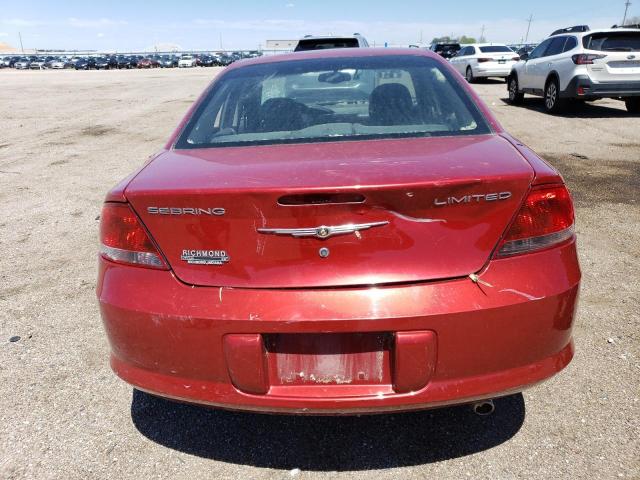 2005 Chrysler Sebring Limited VIN: 1C3EL66R05N707992 Lot: 53859434