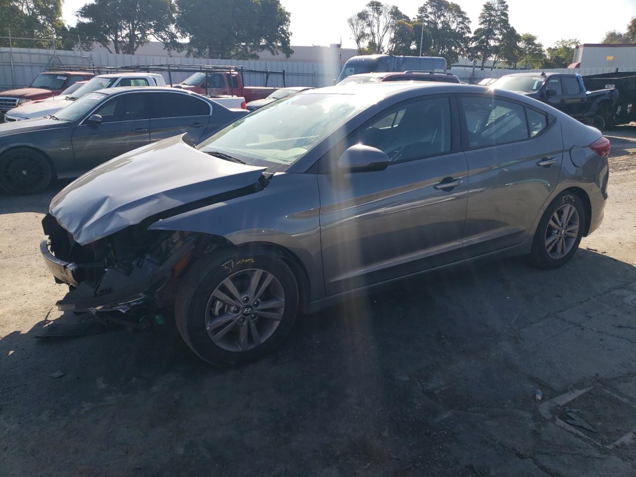 5NPD84LF0JH278533 2018 Hyundai Elantra Sel