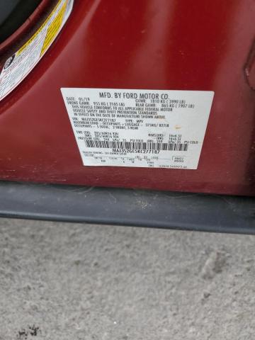 2019 Ford Ecosport Se VIN: MAJ3S2GE5KC277187 Lot: 56810264