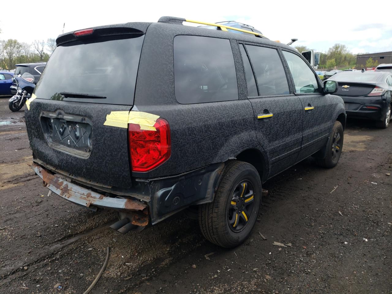 2HKYF18434H521981 2004 Honda Pilot Ex