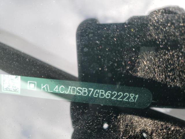 2016 Buick Encore Premium VIN: KL4CJDSB7GB622281 Lot: 55222644