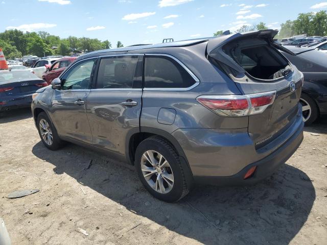 2015 Toyota Highlander Xle VIN: 5TDJKRFH9FS118912 Lot: 56807914