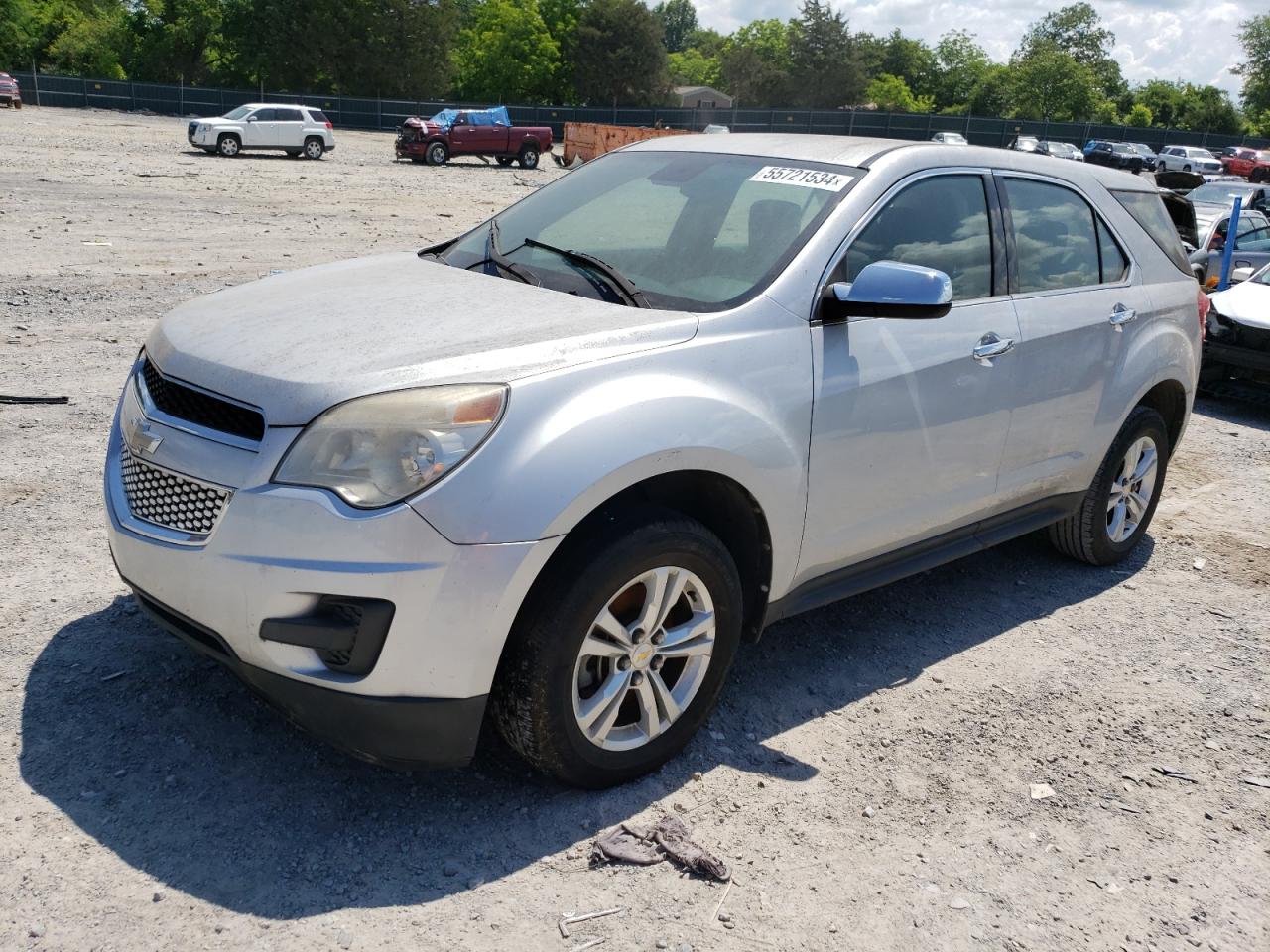 2GNALBEK4C6255108 2012 Chevrolet Equinox Ls