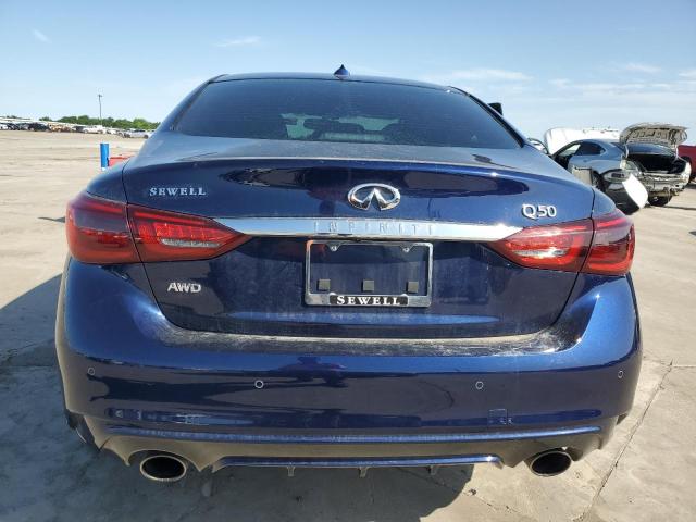 2021 Infiniti Q50 Sensory VIN: JN1EV7CR2MM751239 Lot: 54216184