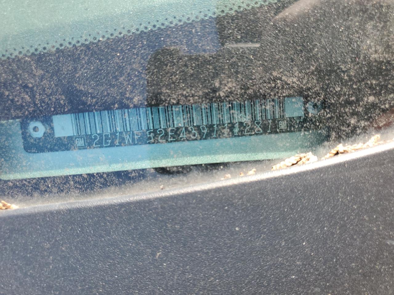 2G1WF52E439111281 2003 Chevrolet Impala