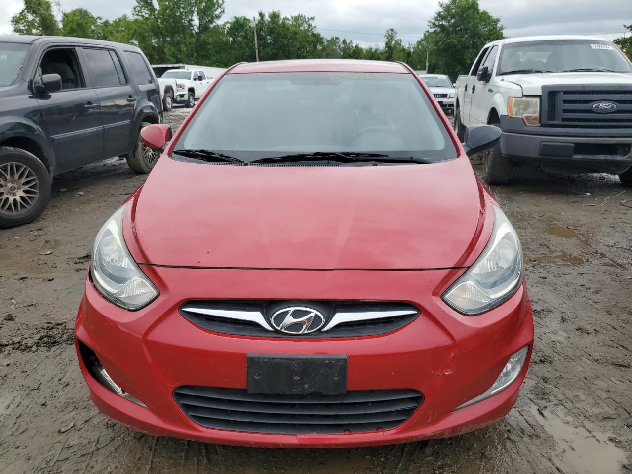 KMHCU4AEXDU431250 2013 Hyundai Accent Gls