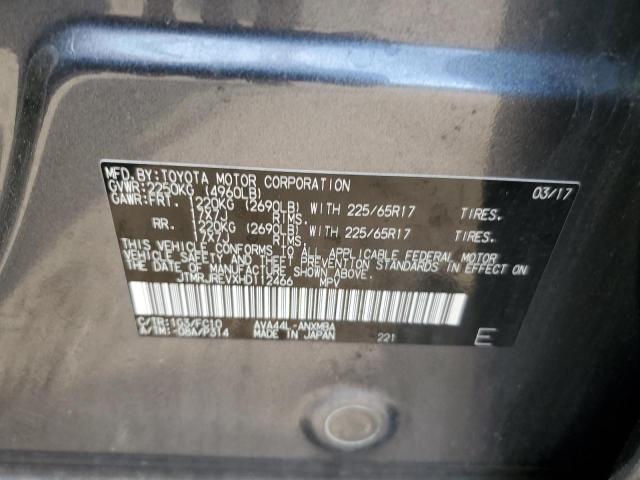 2017 Toyota Rav4 Hv Le VIN: JTMRJREVXHD112466 Lot: 53014484