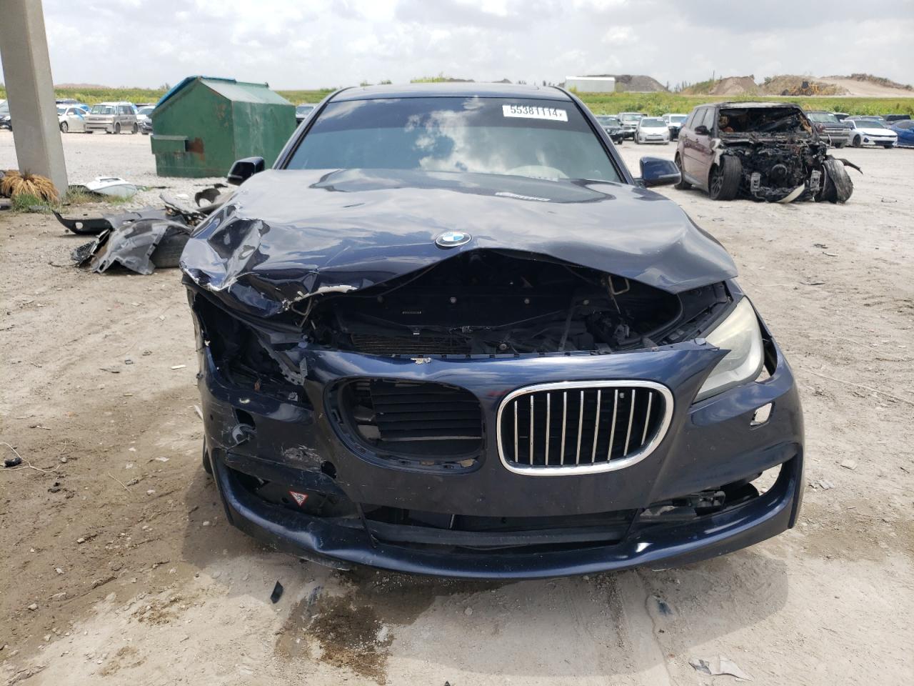 2014 BMW 750 Xi vin: WBAYB6C59ED224906