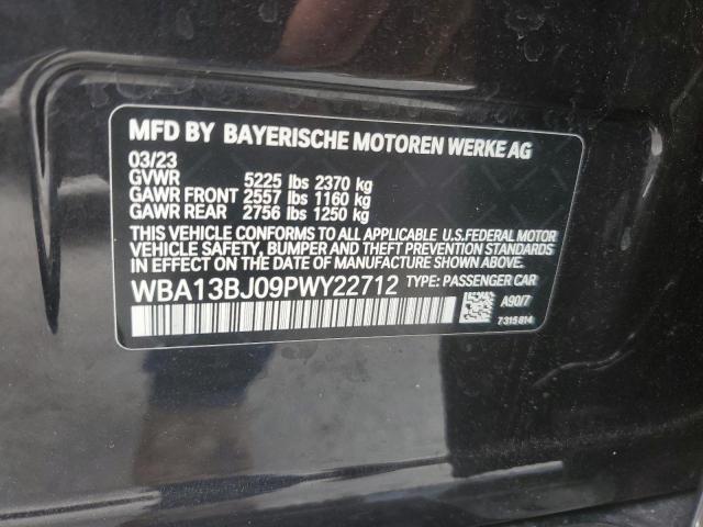 2023 BMW 530 Xi VIN: WBA13BJ09PWY22712 Lot: 53984924