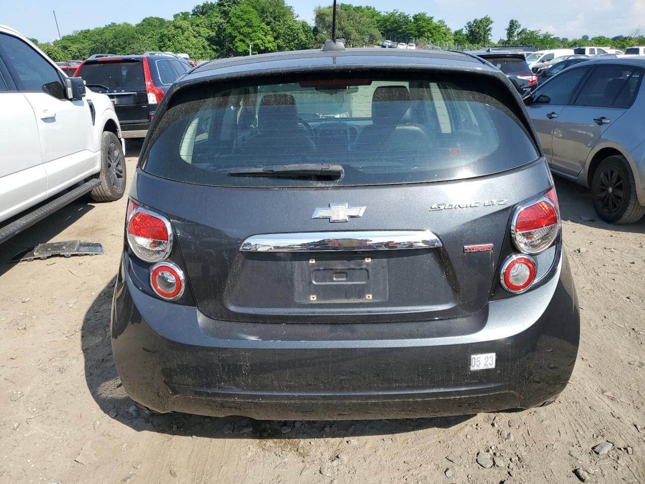 2016 Chevrolet Sonic Ltz vin: 1G1JE6SB4G4141768