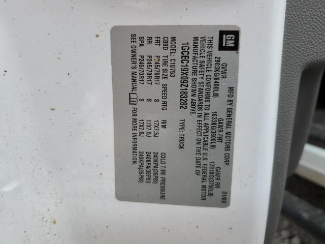 2009 Chevrolet Silverado C1500 VIN: 1GCEC19X09Z183282 Lot: 54341174