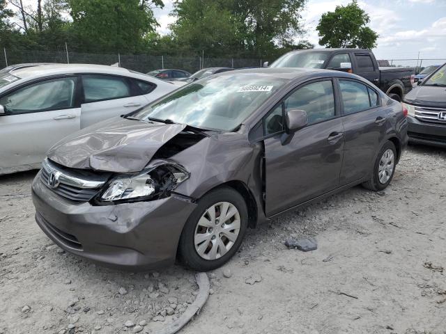 2012 Honda Civic Lx VIN: 19XFB2F59CE086214 Lot: 56059214