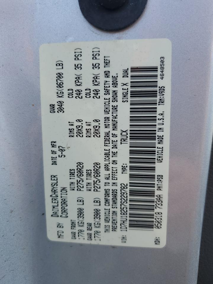 1D7HU18257S229782 2007 Dodge Ram 1500 St