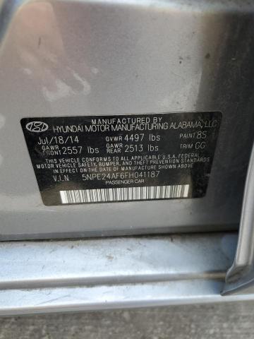 5NPE24AF6FH041187 | 2015 Hyundai sonata se