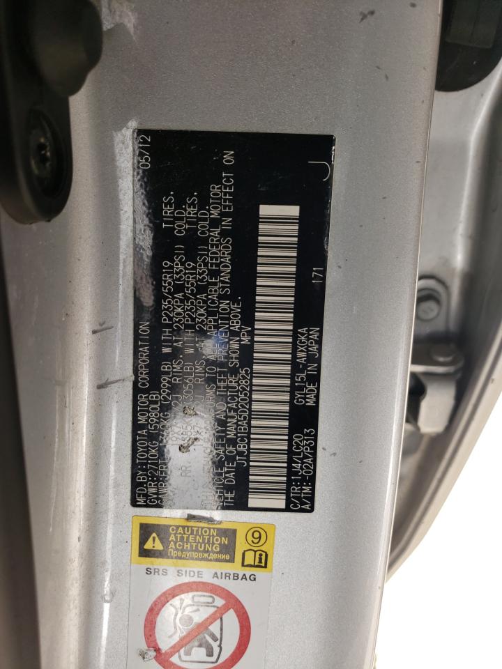 JTJBC1BA5D2052825 2013 Lexus Rx 450