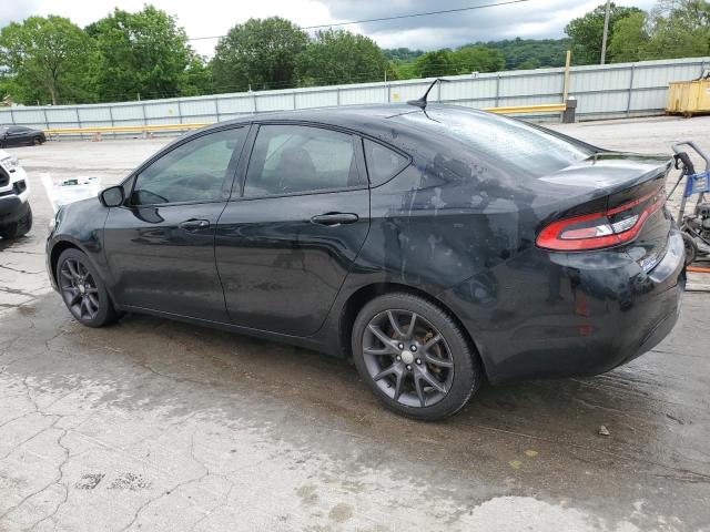  DODGE DART 2016 Чорний