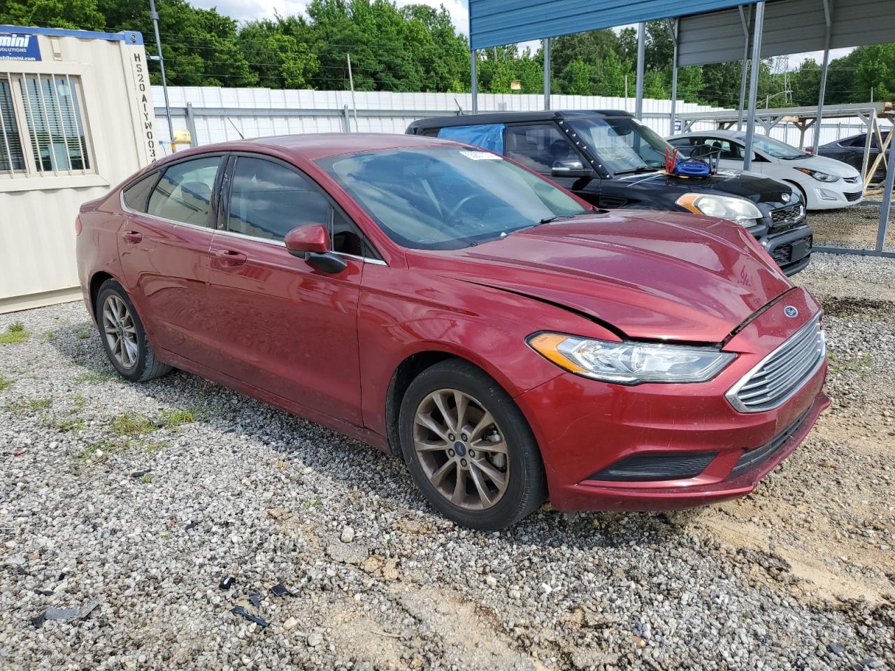 2017 Ford Fusion Se vin: 3FA6P0HD2HR269907