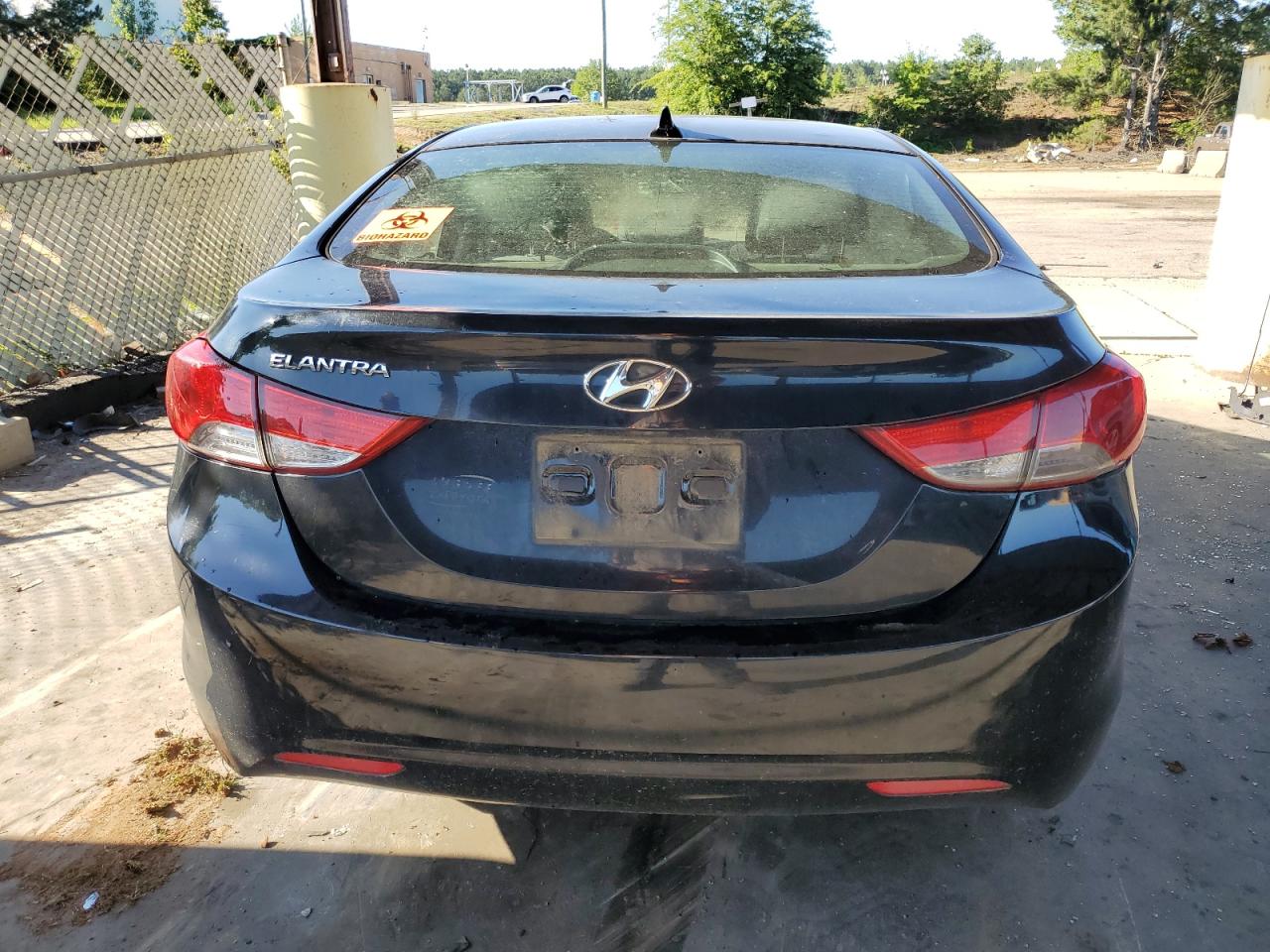 KMHDH4AE9DU002724 2013 Hyundai Elantra Gls