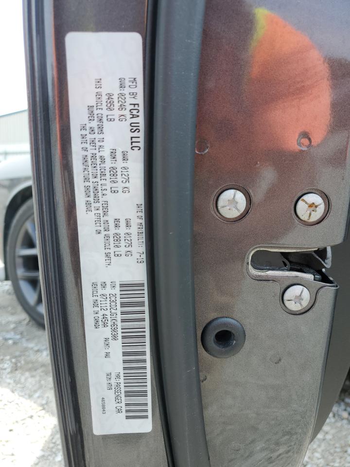 2C3CDZJG1KH690300 2019 Dodge Challenger Gt