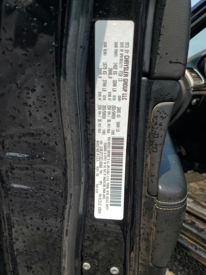 1C4RJFCT3EC105960 2014 Jeep Grand Cherokee Overland