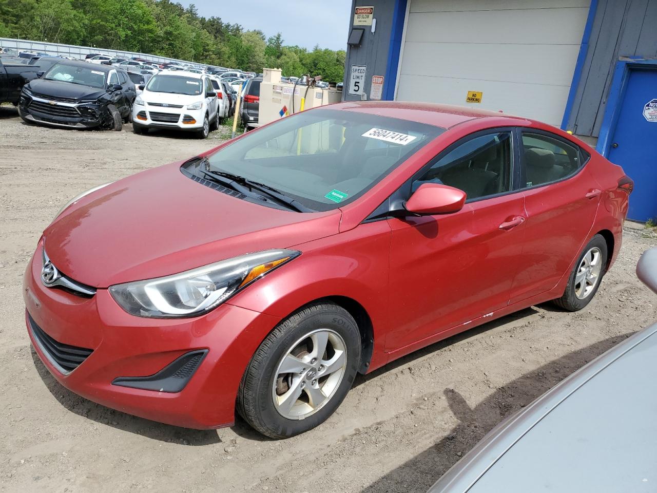 KMHDH4AE9EU086500 2014 Hyundai Elantra Se