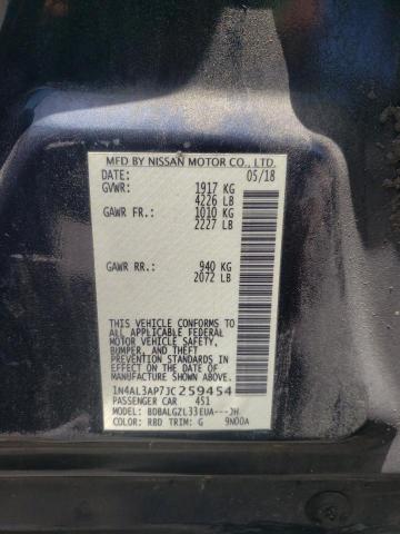 2018 NISSAN ALTIMA 2.5 - 1N4AL3AP7JC259454