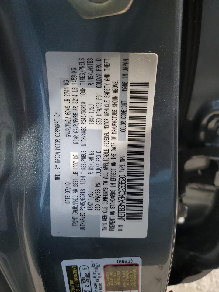 JM3TB3MA3A0233620 2010 Mazda Cx-9