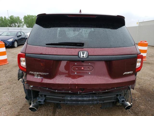 2021 Honda Passport Exl VIN: 5FNYF8H56MB033723 Lot: 53504874